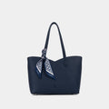 Aria Elegant Shoulder Tote – Midnight Navy